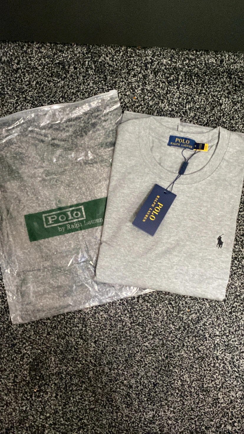 Grey RL Tee