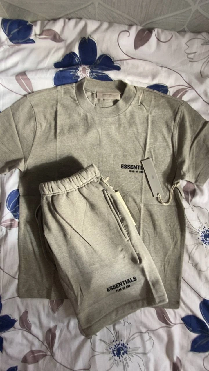 Dark Oatmeal Essentials Short Set