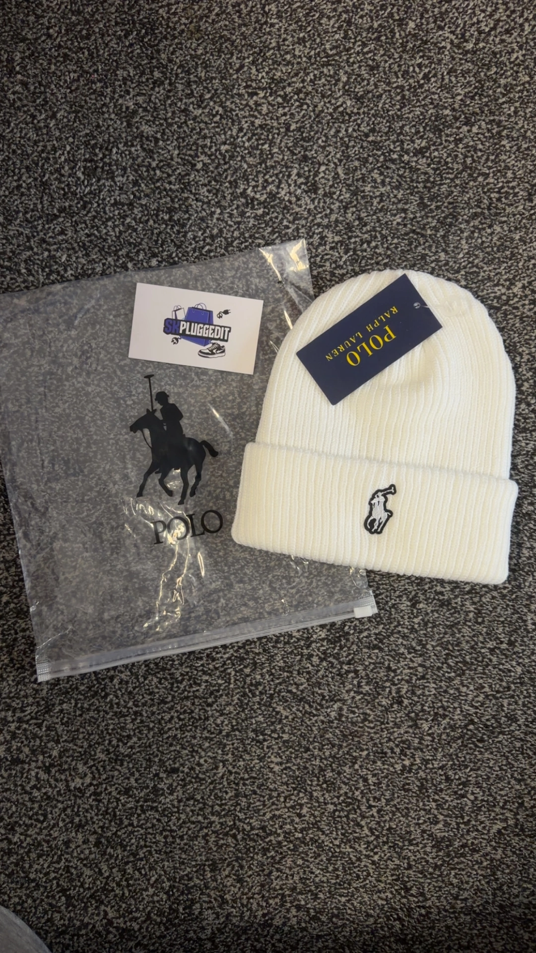 Milky White RL Beanie